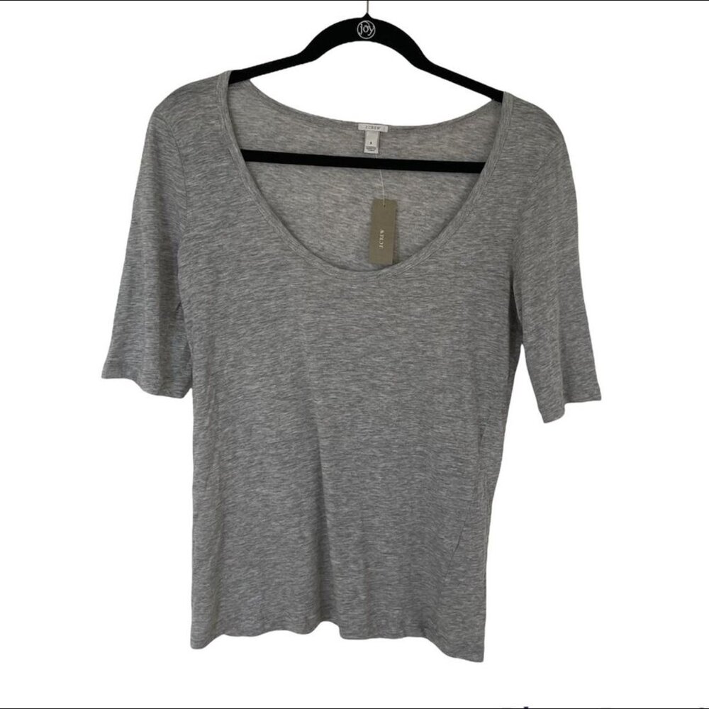 J. Crew Three Quarter Sleeve Top